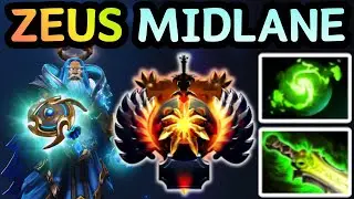 🔥 THUNDER STRIKES LIKE A GOD 💀 &mdash; ZEUS MID MADNESS | DOTA 2 🔥
