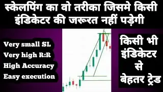 स्केलपिंग बिना इंडिकेटर के| Scalping Without Indicators| Scalping With PA & SMC| Scalping Imbalances