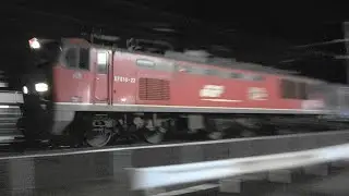 【定点観測】深夜貨物撮影記 EF510 ×3本 日本海縦貫線(ハピラインふくい線)　森田～福井 2026年1月16日