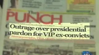 Nigerian president pardons friend in corruption scandal