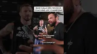 Bear Calls Eric Nicksick Coaching UFC Champions