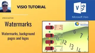 Водяные знаки в Microsoft Visio. Фоновые водяные знаки