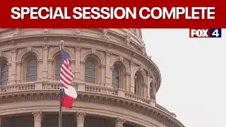 Lawmakers complete second Texas special session