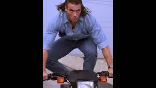 Van Damme's DEADLY Motorcycle Mayhem! 🔥 Hard Target's BLOODIEST Bridge Shootout