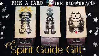 Ink Presents a Spirit Guide Gift 🎁 Pick a Card Reading 🔮 Inkblot & Oracle Reading 