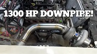 Building a Stainless Steel Downpipe for a 1300HP Turbo LS Beast!