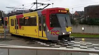 BN LRV TEC 7454 on Metroline 4 (08/12/2019)