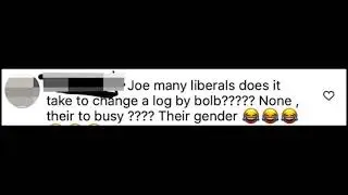 joe many liberals?