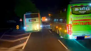 SETC வசந்தம் Overtook other buses on NH 3️⃣8️⃣ And 3️⃣2️⃣ #bus #overtake #viral #trending #nellai