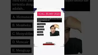 Soal BUMN 2025 #soalbumn #soaltkdbumn #soalbumn2025