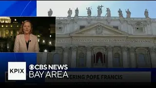 CBS News reporter in Vatican City following death of Pope Francis