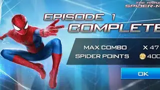 I complete The amazing Spider-Man 2 (mobile) mission 1 💯✅🕸️🎮 #gameloft 
