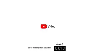 Shortest Video on YouTube 📹|