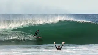 Alyssa Spencer surfs the wave of her life at home in San Diego