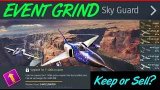 War Thunder Live Stream Sky Guard Event Grind Score for F-106A Coupon