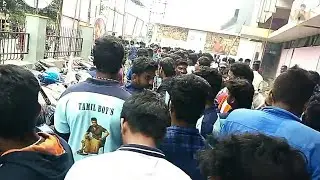 BiGiL Movie Karnataka FDFS Mass Theatre Celebrations | SHIMOGA | Thalapathy Vijay |Review, Reactions