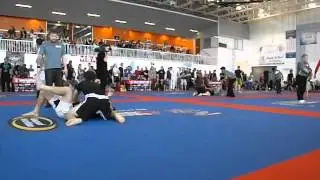Adam Gladue 1st grappling competition.