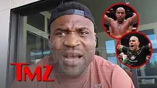 Francis Ngannou Breaks Down Ciryl Gane Vs. Alex Pereira At White House | TMZ