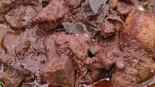 pork blood recipe ! naga Village style cooking @naga masala kitchen