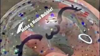 How to make a cute Nano Bubble with nano tape! 🥰 #fidgetfun #nanotapebubble