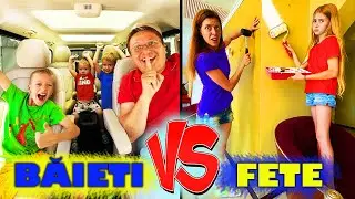🏠 FETELE SINGURE ACASĂ 😥 BĂIEȚII au FUGIT 🏃