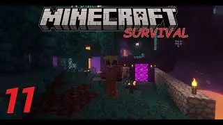 Minecraft Poradnik 1.21 - Jak Zrobić Portal do Netheru i Pierwsza Wizyta w Nim - Survival #011