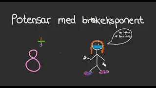 Potenser med br&oslash;keksponent