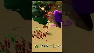 Day 41 of defeating the emperor bulblax with only red pikmin until I hit 500 subscribers #nintendo