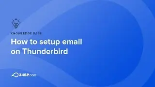 How to setup email on Thunderbird