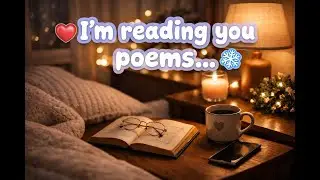 ❤️❄️ ASMR Boyfriend Roleplay | Reading You Poems During a Snowstorm | Emily Dickinson