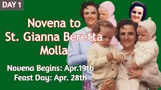 NOVENA TO ST. GIANNA BERETTA MOLLA | DAY 1