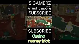 Casino 💼 money 🤑💰 trick in grand rp mobile life simulator 😎🔥#grandrpmobile