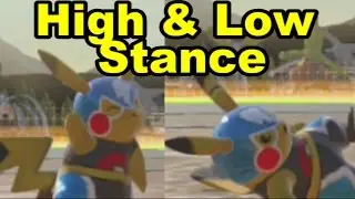 All Pokemon High & Low Stance Animations (Pokken tournament)