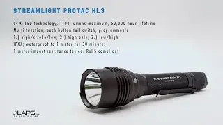 LA Police Gear - Streamlight ProTac HL3 1,100 Lumen Tactical Flashlight