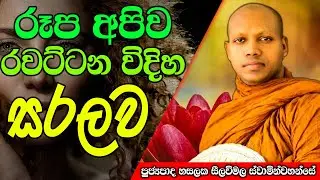 රූප අපිව රවට්ටන විදිහ සරලව | Hasalaka Seelawimala Thero | #darmadeshana