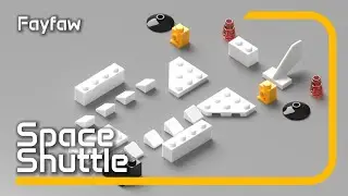 Lego Space Shuttle Discovery - Lego Brick Speed Build