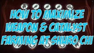 How to maximize farming Shuro Chi for crafted weapon & catalysts (100-120 kills per run) [Destiny 2]