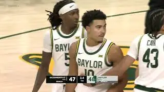 Баскетбол Baylor (M): Айзек Уильямс IV (11 очков) против Sacramento State | 2 декабря 2025 г.