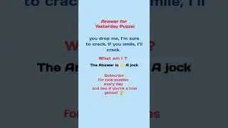 Daily Puzzle for Smart Mind