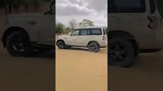 mahindra scorpio adventure 😻|| #barmer #drifting #adventure