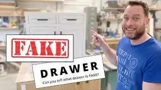 How to Make a Fake Drawer Front That Looks Real!