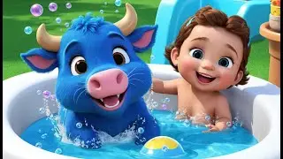 Benny the Blue Buffalo&rsquo;s Bubble Bath Day 🐃🛁 | 3D Animated Nursery Rhyme for Kids