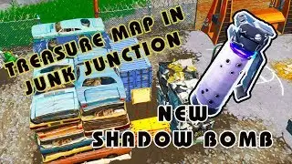 New Fortnite Junk Junction Treasure Map Location & Shadow Bomb - Funny Fails and WTF Moments #25