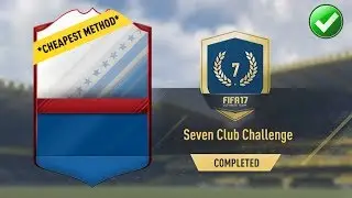 SEVEN CLUB CHALLENGE SBC CHEAPEST SOLUTION (FUT BIRTHDAY CARD/COMPLETED)! | FIFA 17 ULTIAMTE TEAM