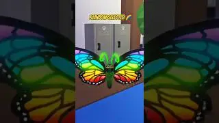 Butterfly became COLOURLESS? 😰🌈❌ (Adopt me Story) #adoptme #roblox #game #robloxstory #gacha