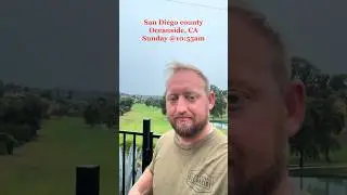 HURRICANE HILARY IN CA #djhuntsofficial #hurricanehilary #california #funny  #cbs_broadcasting