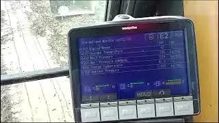 PC210LC-8M0 Komatsu Komtrax Display