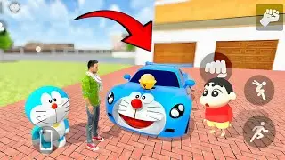 🤩 Franklin and shinchan buy 🤑 a brand new Doraemon car 🤯in indian theft auto simulator