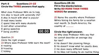 IELTS Listening Test 2024 - Practice Listening Test with Answers