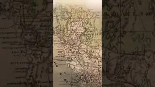 Antique Malaysia map in Tamil! #shorts #malaysia #map #tamilstatus #penang #antique #museum